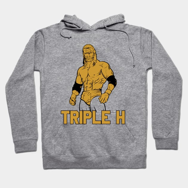 WWE SmackDown - Triple H Hoodie by Happy Asmara